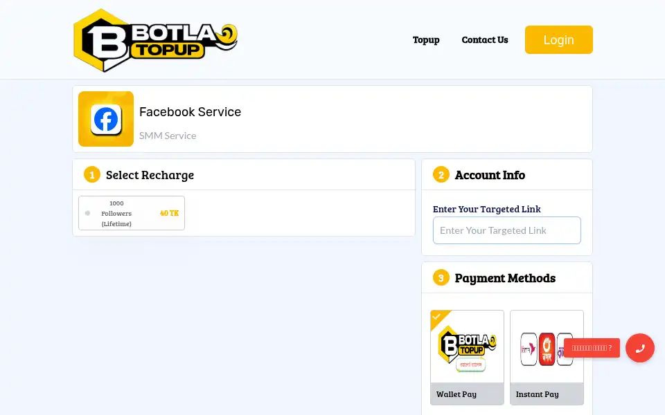 Screenshot of botlatopup.com