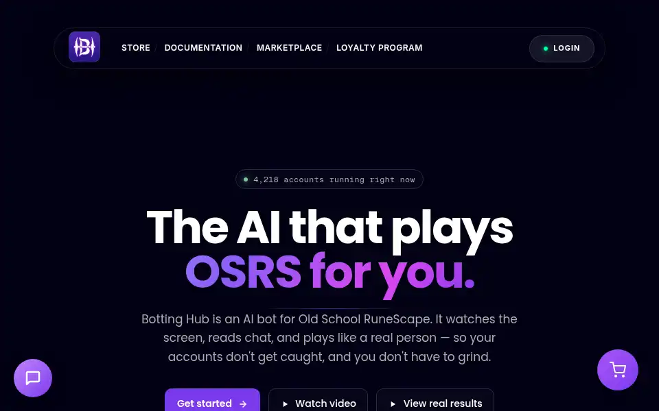 Screenshot of bottinghub.com