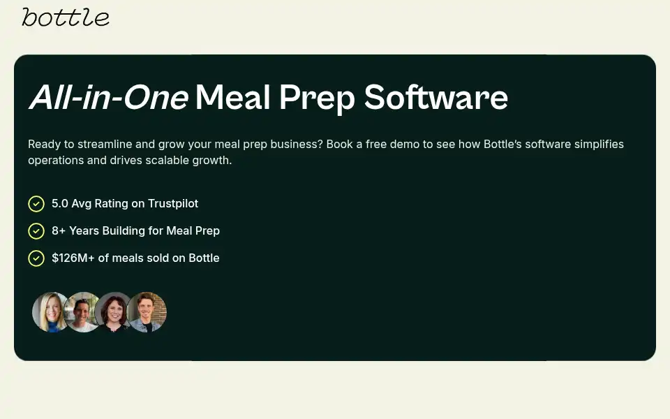 Screenshot of bottle.com