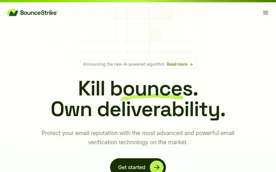 Screenshot of bouncestrike.com