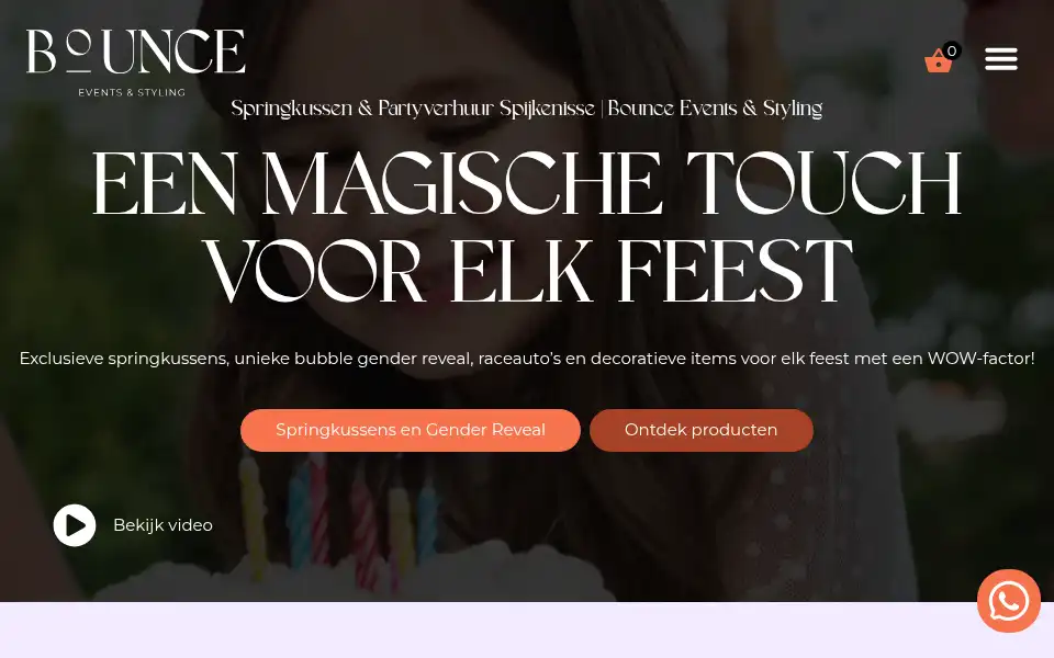 Screenshot of bouncestyling.nl