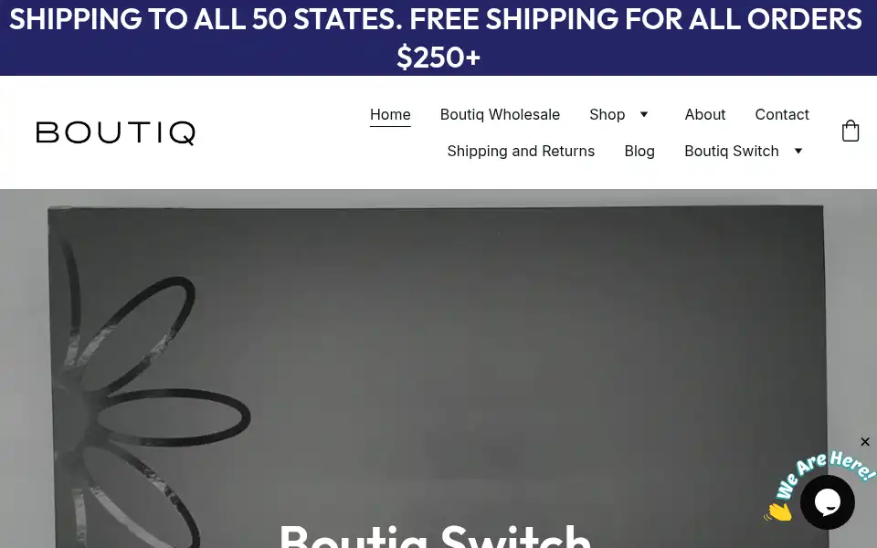 Screenshot of boutiqswitchshop.online
