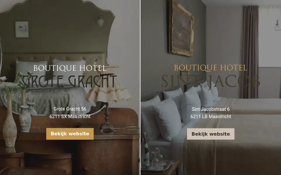 Screenshot of boutiquehotelmaastricht.nl
