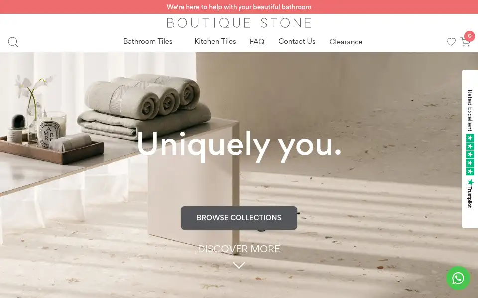 Screenshot of boutiquestone.co.uk