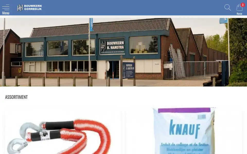 Screenshot of bouwkern.com
