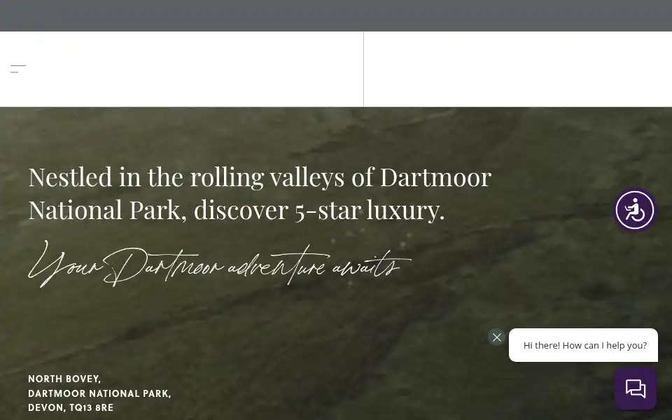 Screenshot of boveycastle.com