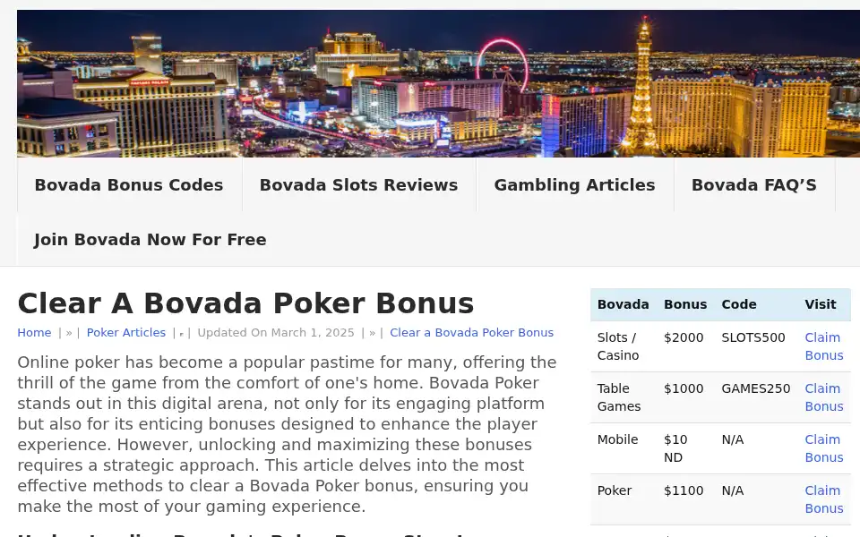Screenshot of bovusa.com
