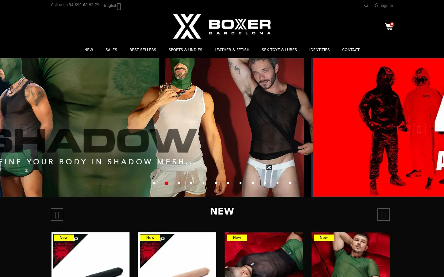 Screenshot of boxerberlin.com