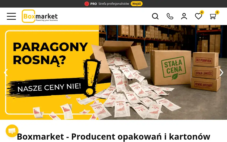 Screenshot of boxmarket.eu