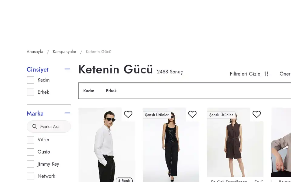 Screenshot of boyner.com.tr