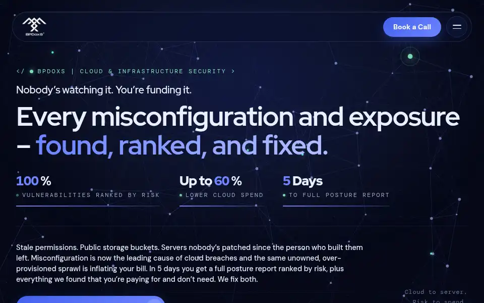 Screenshot of bpdoxs.com