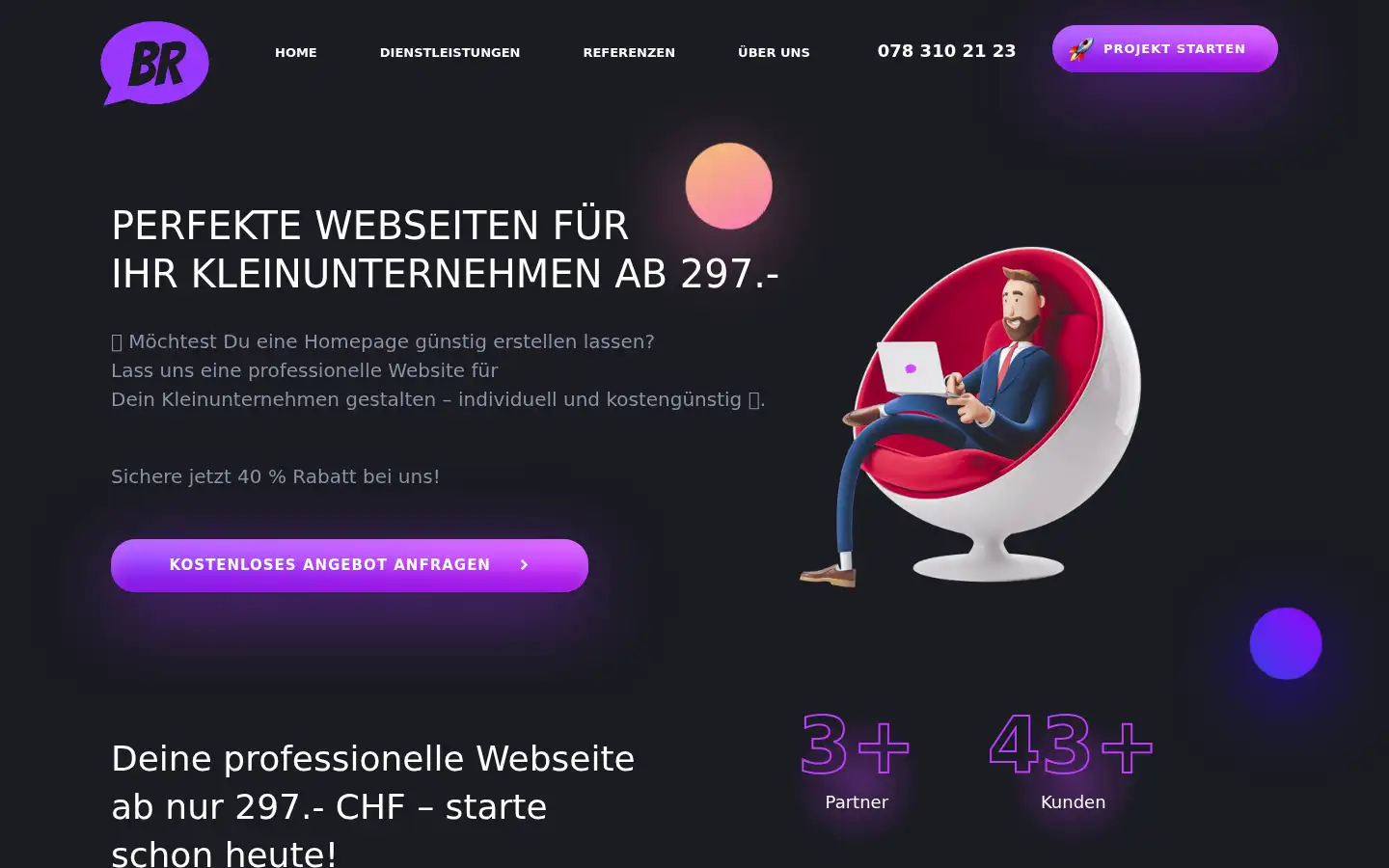 Screenshot of br-web.ch
