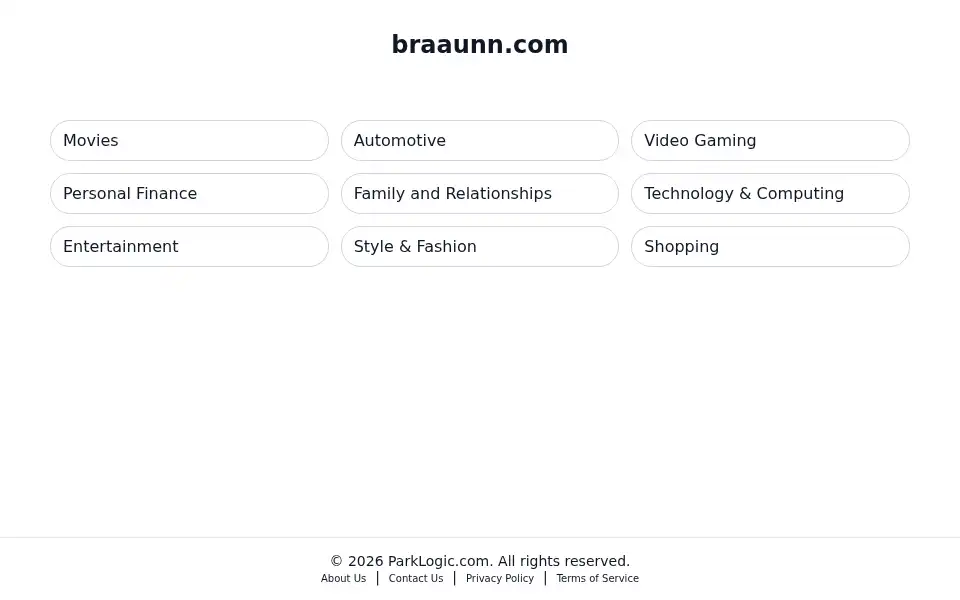 Screenshot of braaunn.com