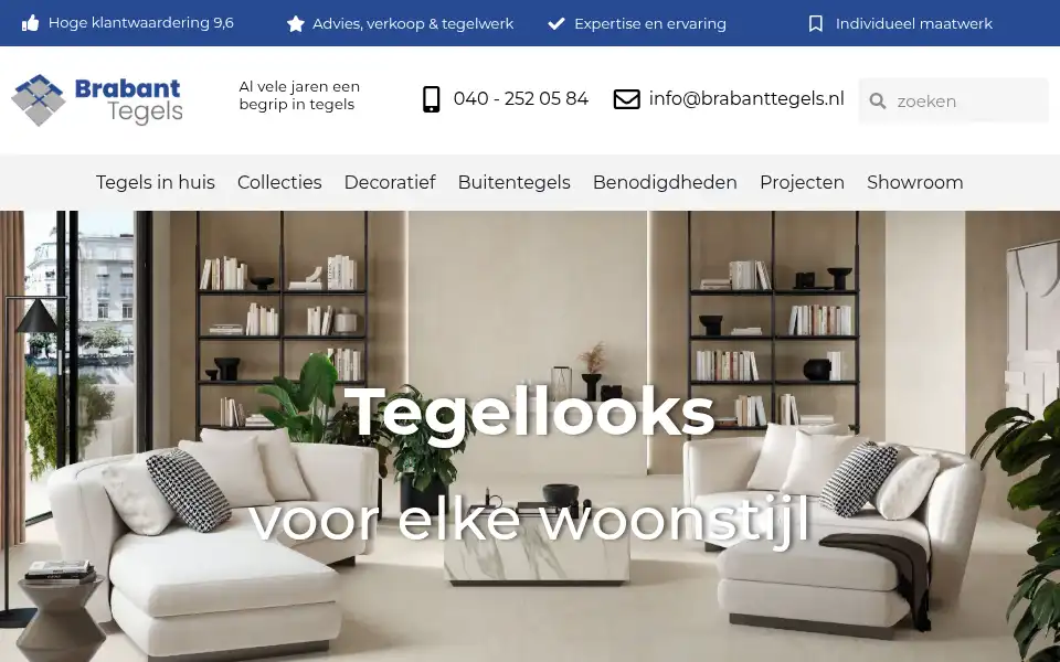 Screenshot of brabanttegels.nl