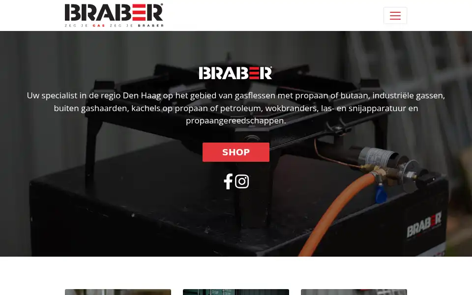 Screenshot of braber.nl