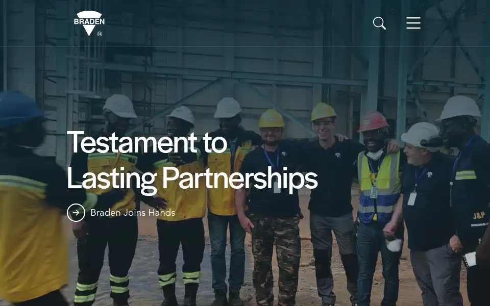 Screenshot of braden.com