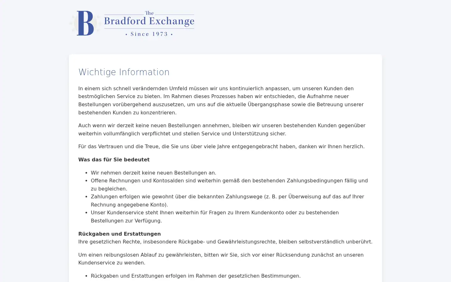 Screenshot of bradford.de