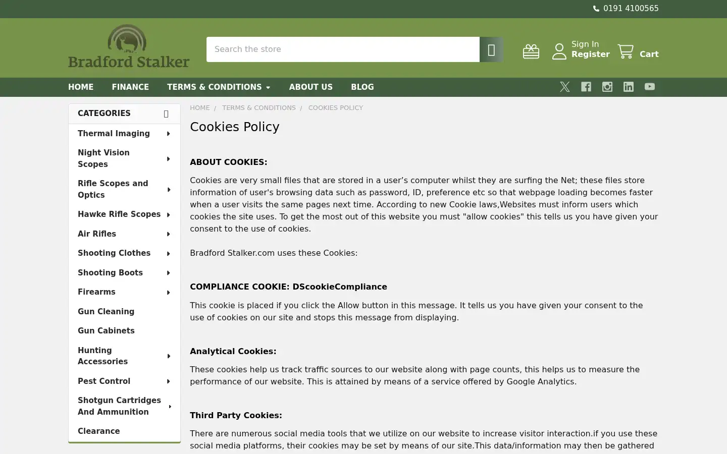 Screenshot of bradfordstalker.co.uk