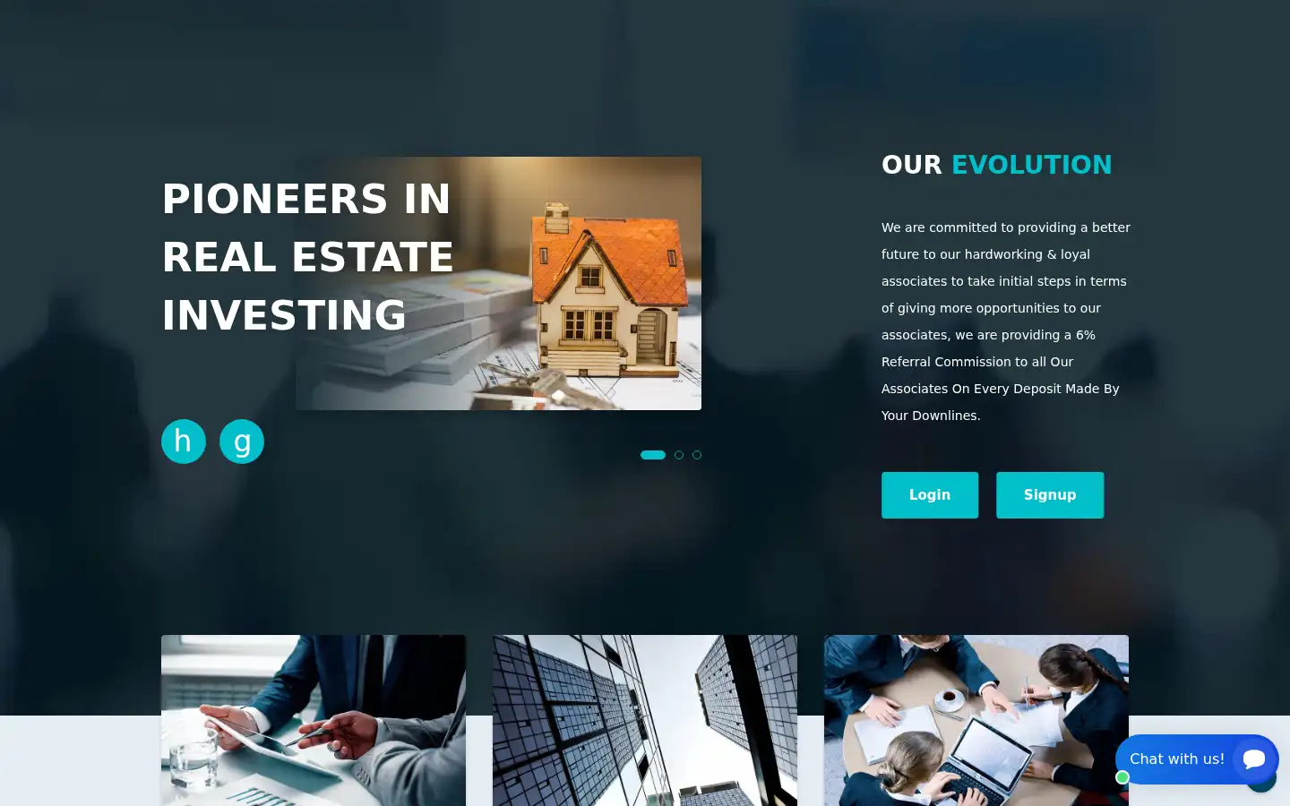 Screenshot of braitholdings-etf.com