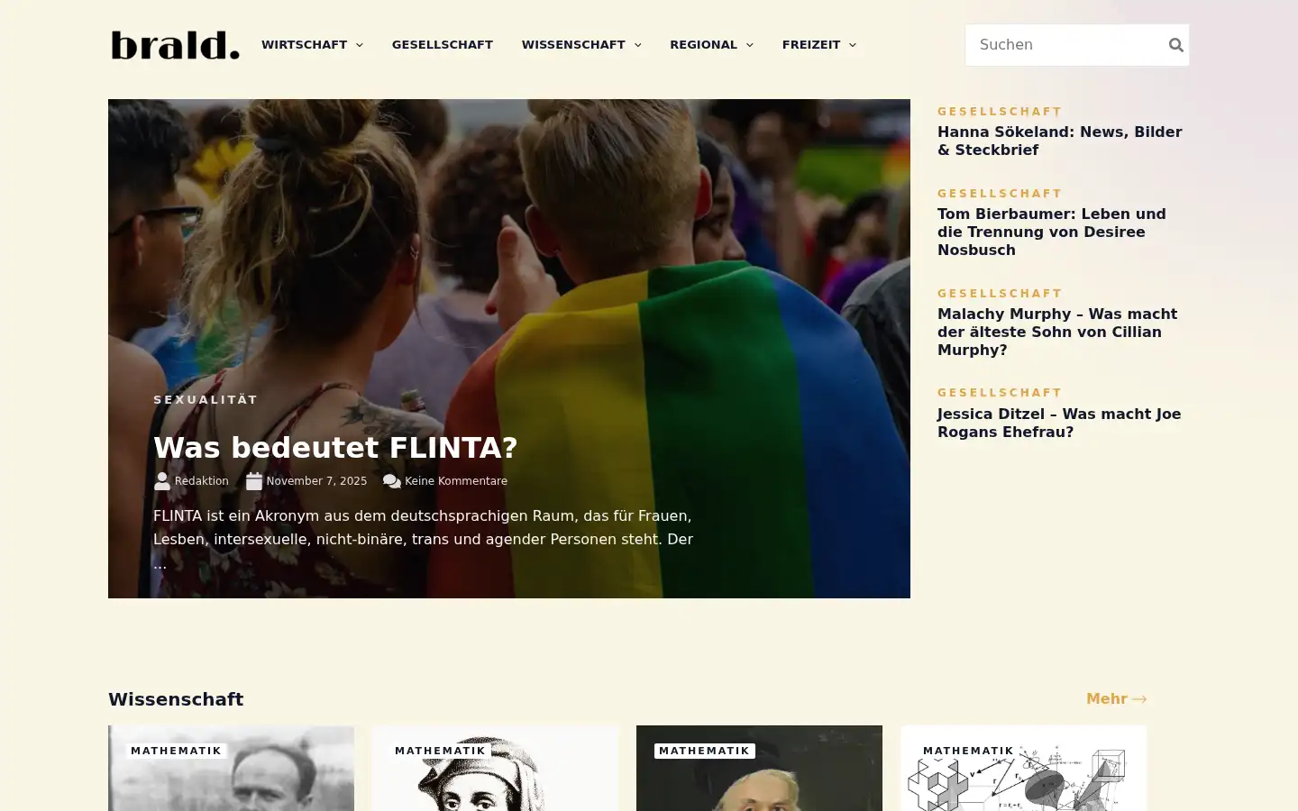 Screenshot of brald.com