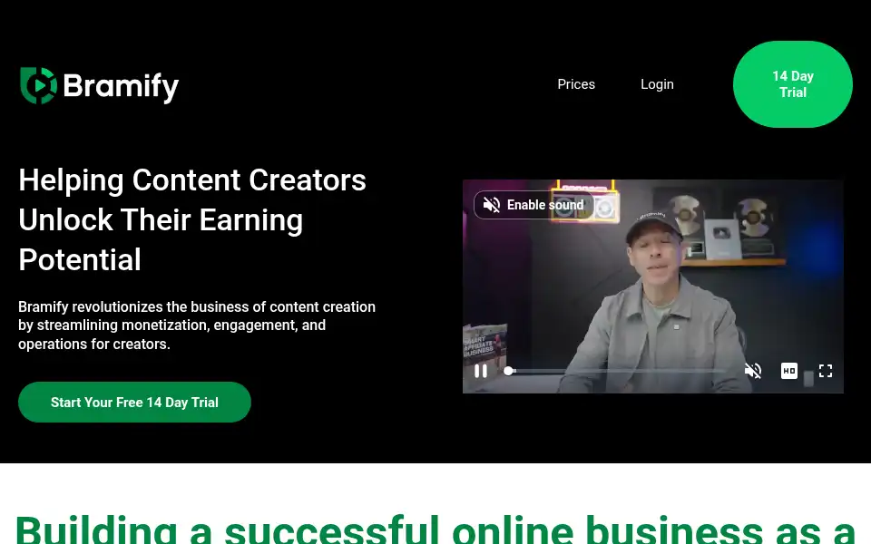 Screenshot of bramify.com