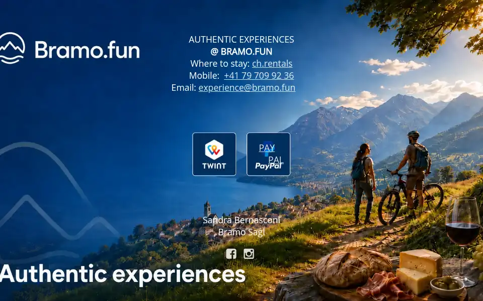 Screenshot of bramo.ch