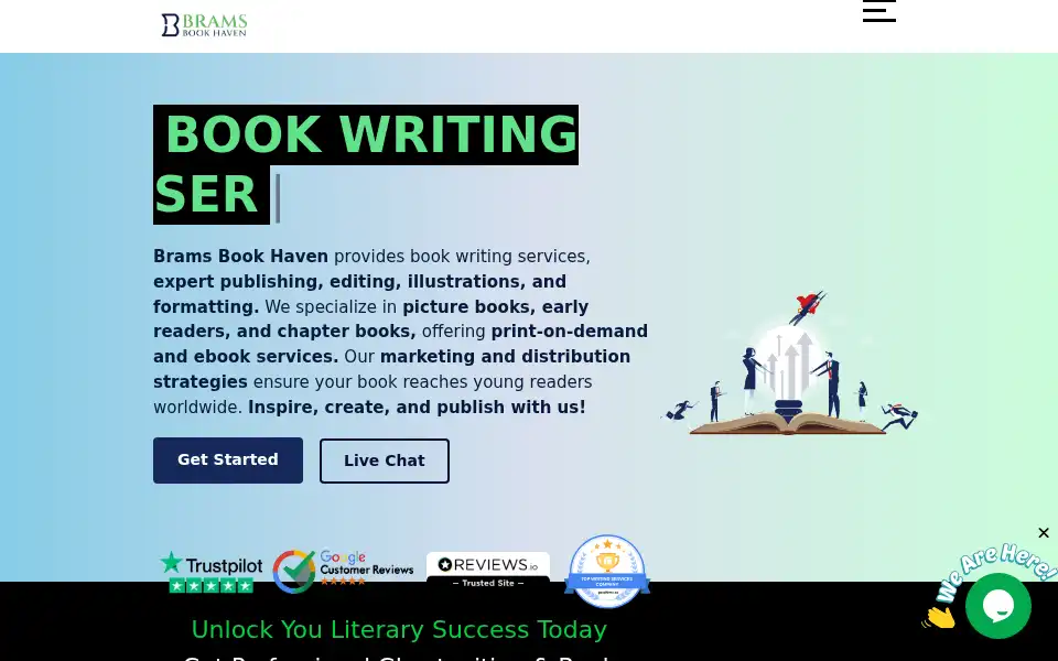 Screenshot of bramsbookhaven.com