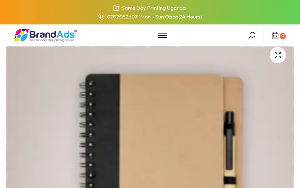 Screenshot of brandads.co.ug