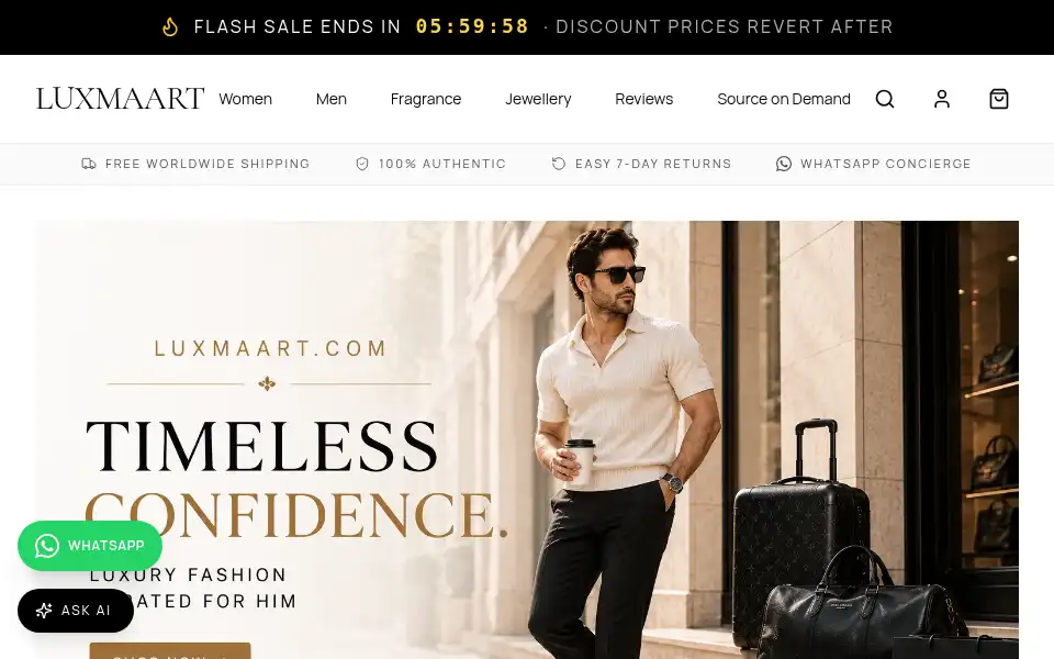 Screenshot of brandblush.in