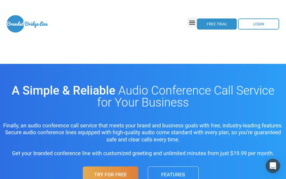 Screenshot of brandedbridgeline.com