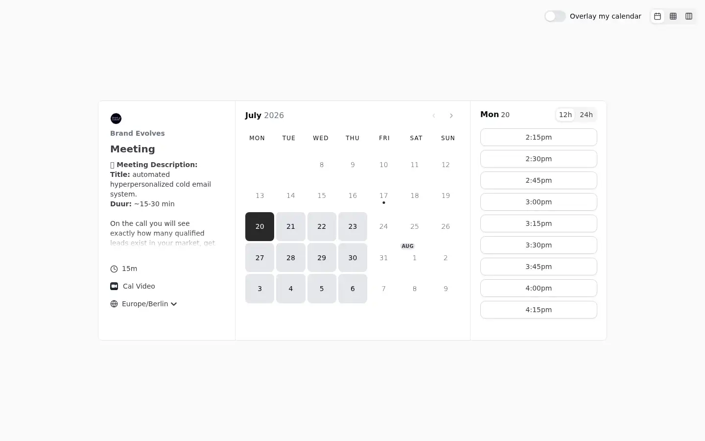Screenshot of brandevolves.com