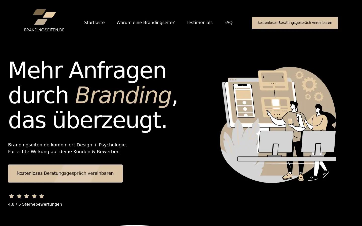 Screenshot of brandingseiten.de