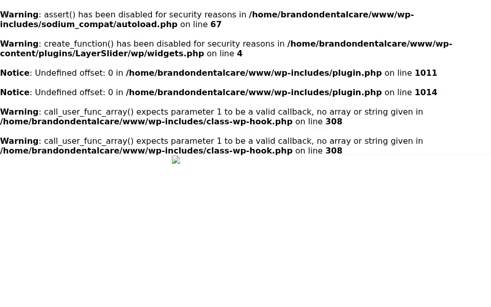 Screenshot of brandondentalcare.co.uk