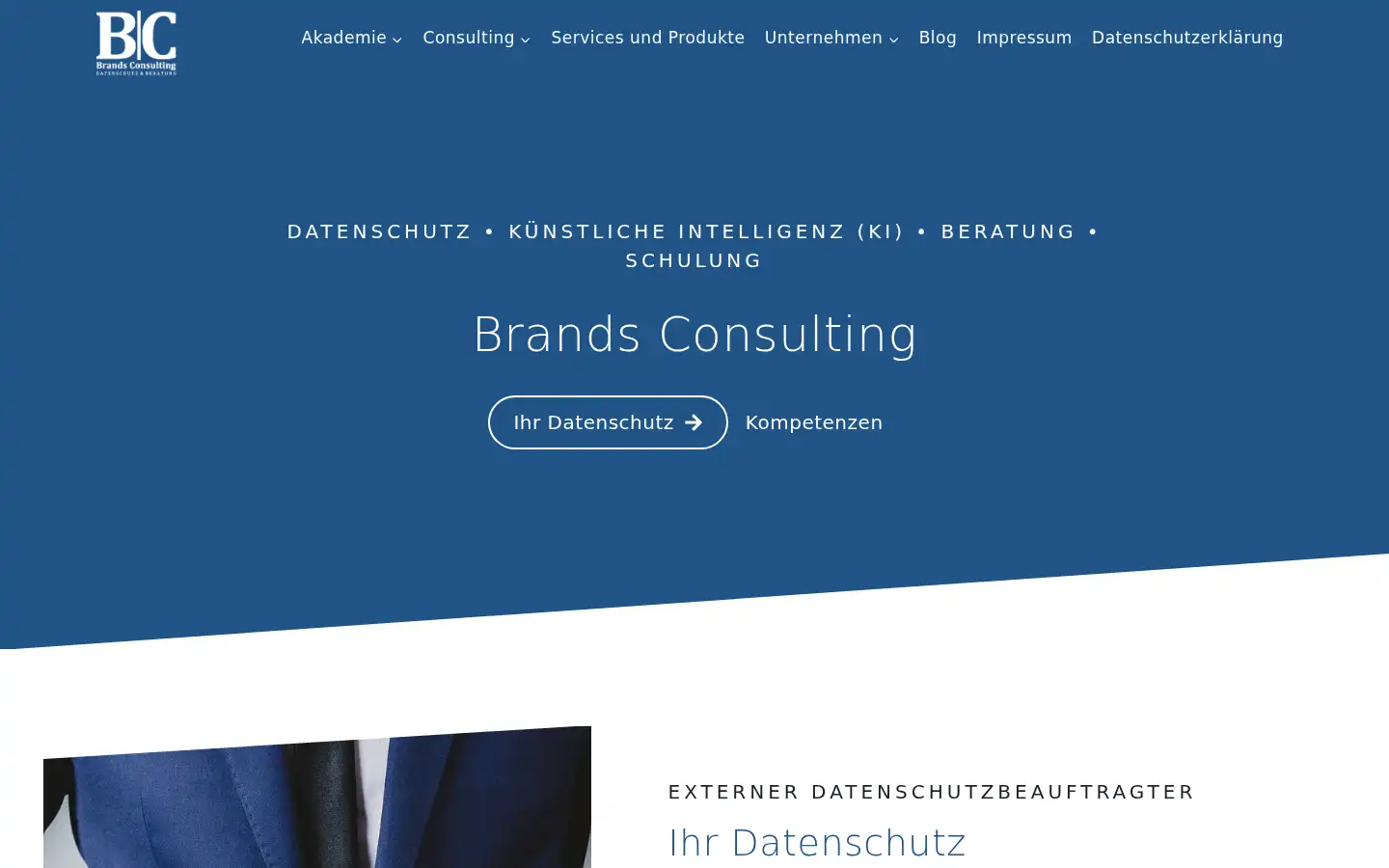 Screenshot of brands-consulting.eu