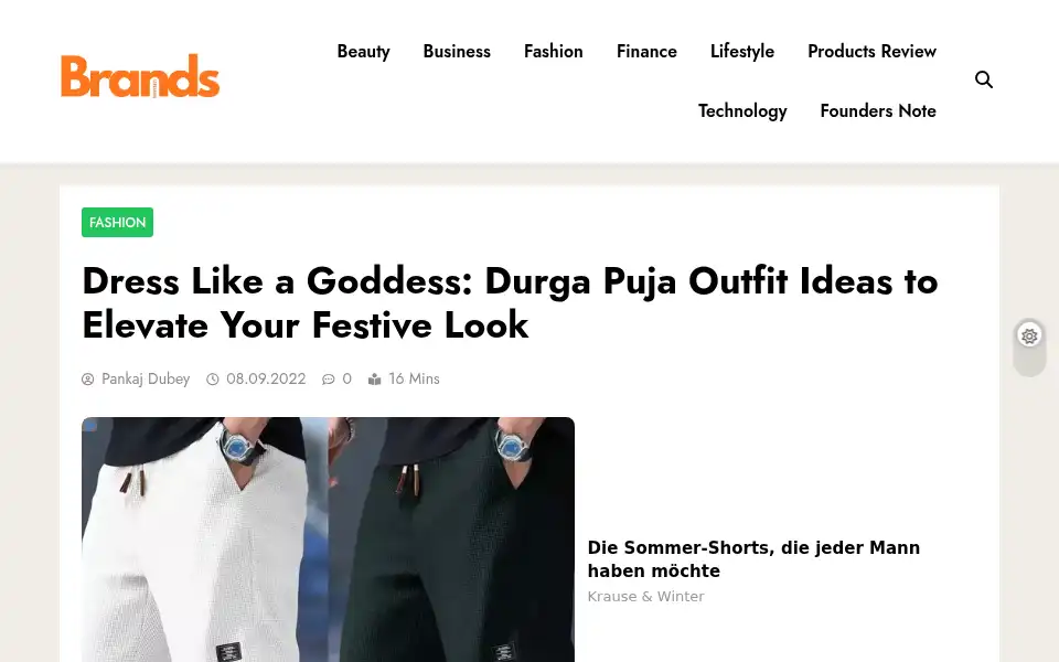 Screenshot of brandsawareness.com
