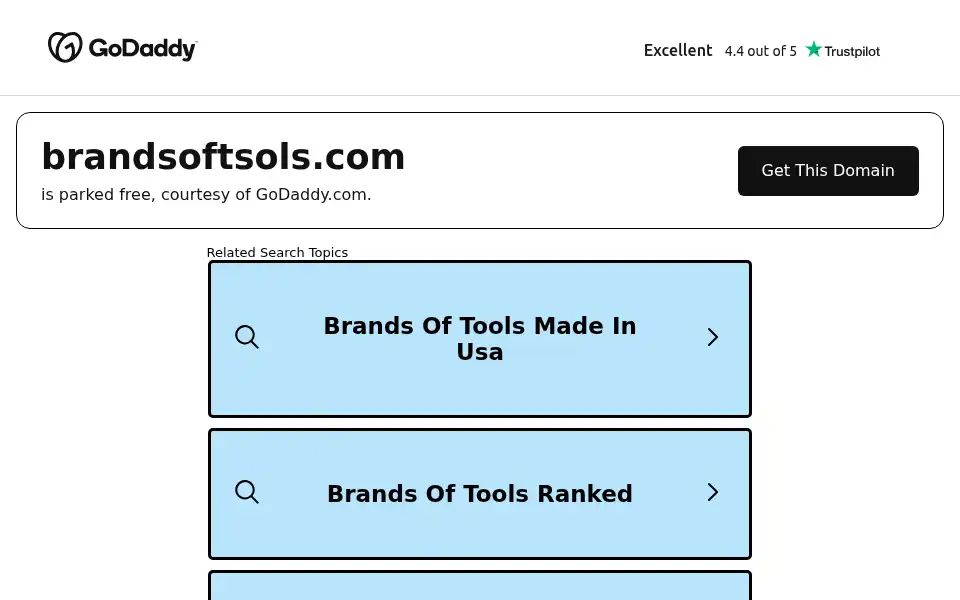 Screenshot of brandsoftsols.com