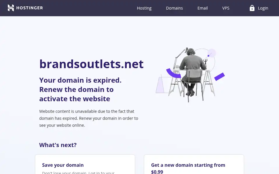 Screenshot of brandsoutlets.net