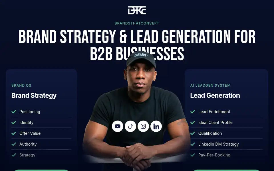 Screenshot of brandsthatconvert.com