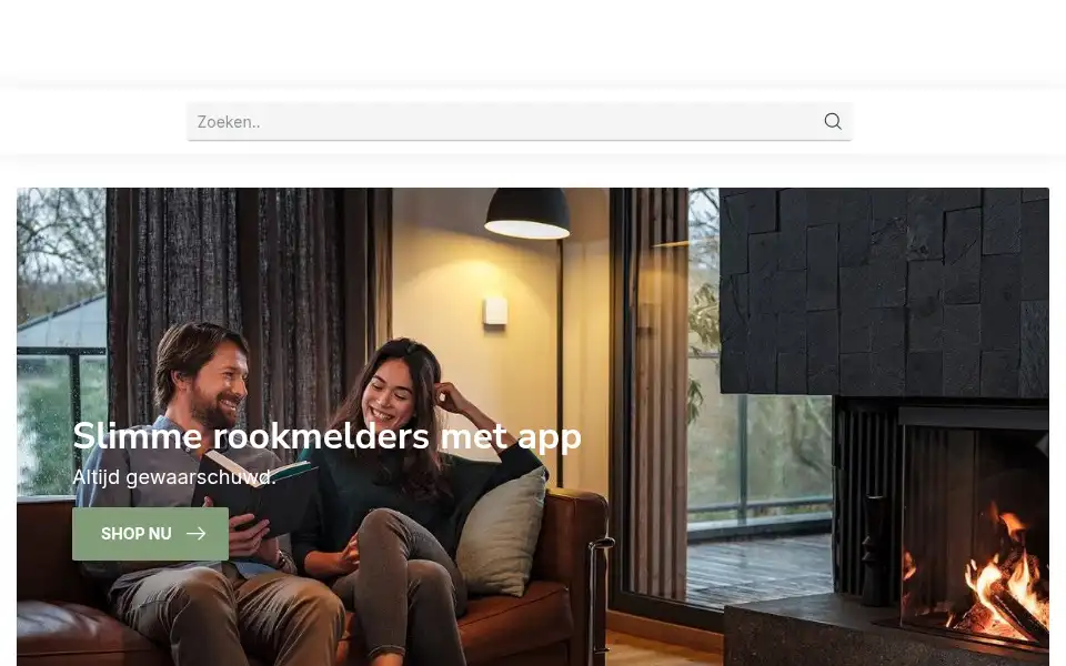 Screenshot of brandveiligshop.com