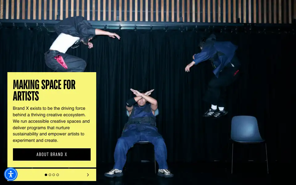 Screenshot of brandx.org.au