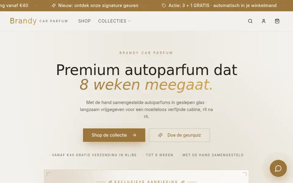 Screenshot of brandycarparfum.com