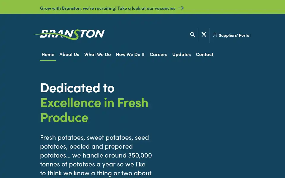 Screenshot of branston.com