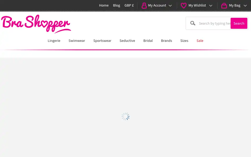 Screenshot of brashopper.com