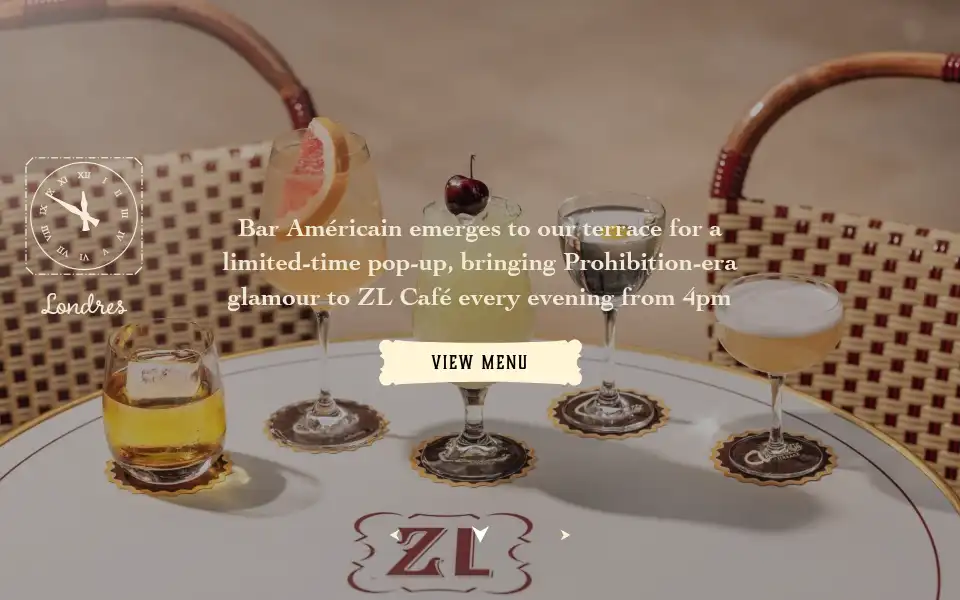 Screenshot of brasseriezedel.com