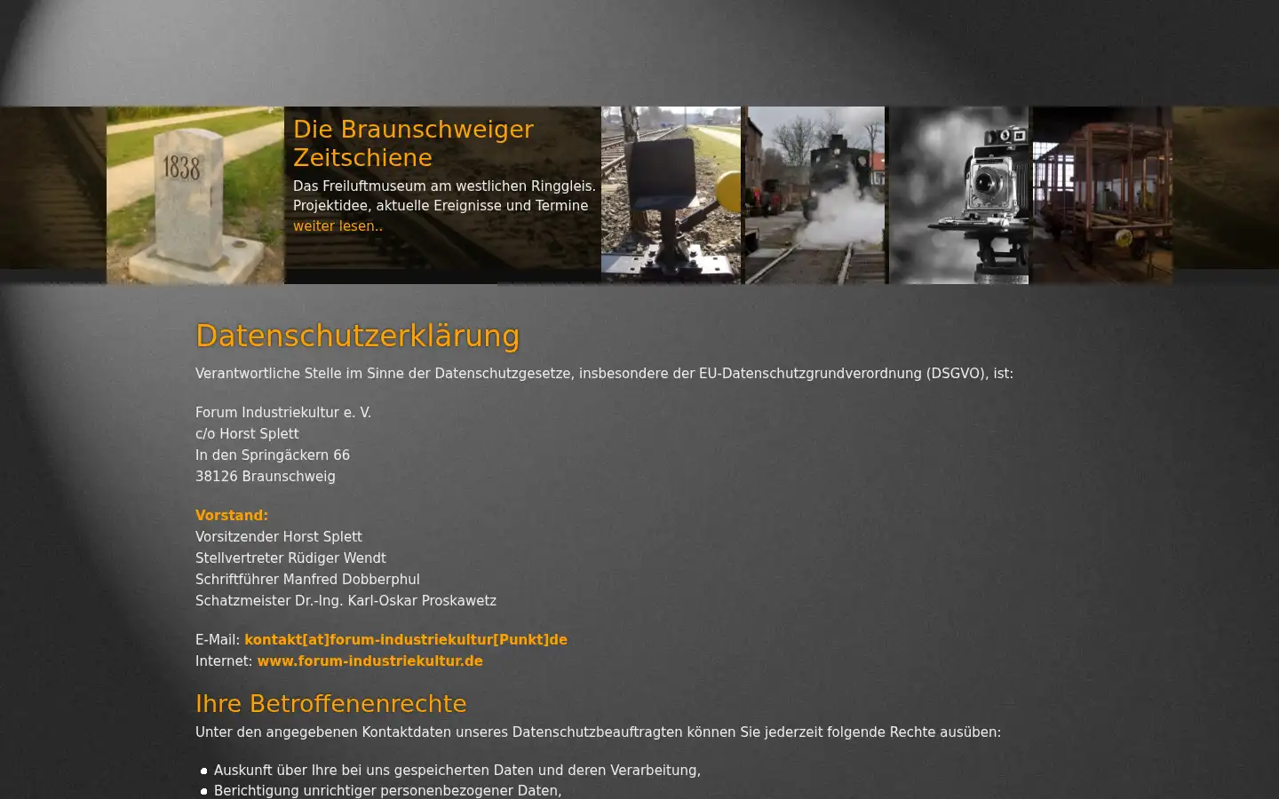 Screenshot of braunschweigerzeitschiene.de