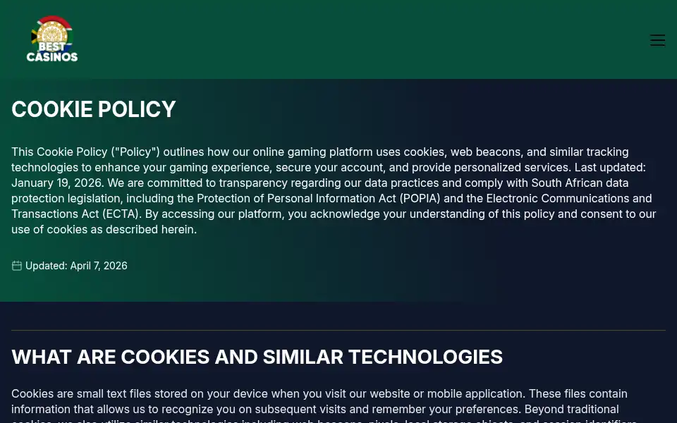 Screenshot of braunshavers.co.za