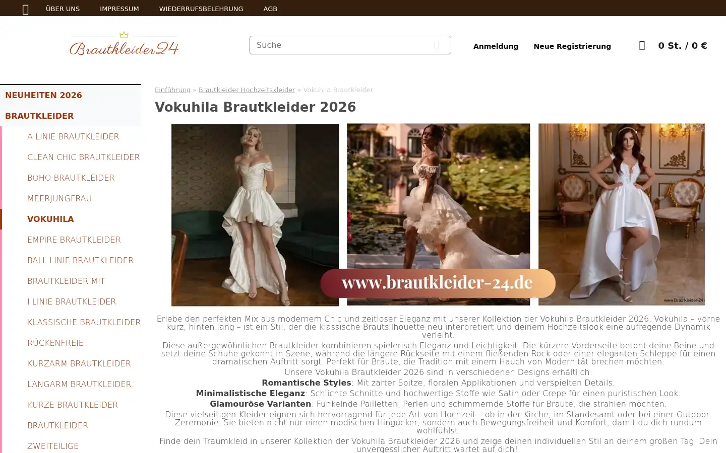 Screenshot of brautkleider-24.de
