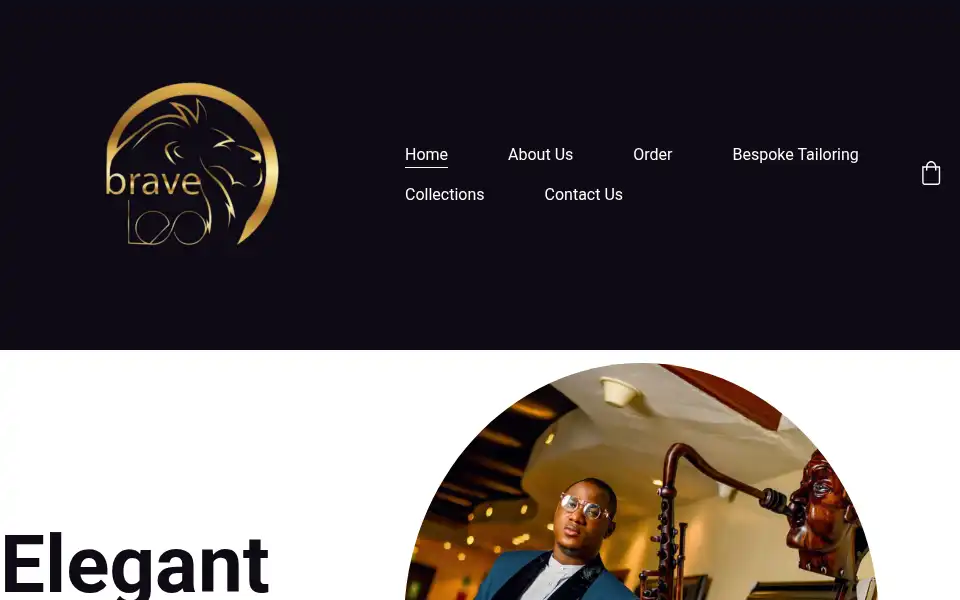 Screenshot of braveleo.com