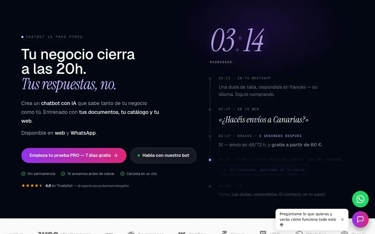 Screenshot of bravos-ai.com