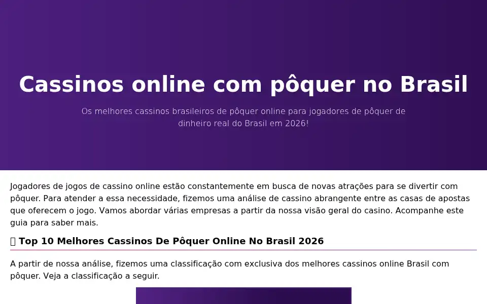 Screenshot of braziliancasinoonline.com
